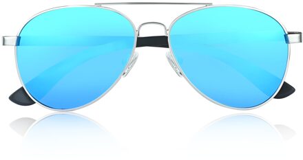 Sayulita gepolariseerde zonnebril - donkerbruin/blauw Donker Bruin