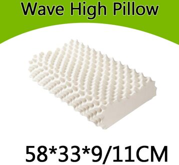 Sb Orthopedische Natuurlijke Latex Kussen Bed Slapen Ergonomische Zachte Cervicale Nek Beschermen Massage Kussens groot Spike Tooth reeks