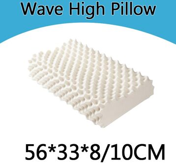 Sb Orthopedische Natuurlijke Latex Kussen Bed Slapen Ergonomische Zachte Cervicale Nek Beschermen Massage Kussens klein SpikeTooth reeks