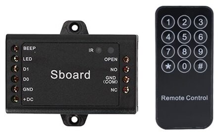 Sboard Mini Enkele Deur Controller Enkele deur Toegang Controller Verbinden met Een toetsenbord Reader Wiegand 26 ~ 37 Bits Uitgang