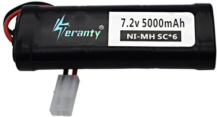 SC * 6 Cellen 7.2V 5000mAh 15c met Tamiya Plug Oplaadbare Ni-Mh Batterij voor RC afstandsbediening speelgoed RC Auto 7.2 v Batterij