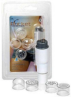 Scala Selection-Pocket Rocket White - Vibrator - Ø 25 mm