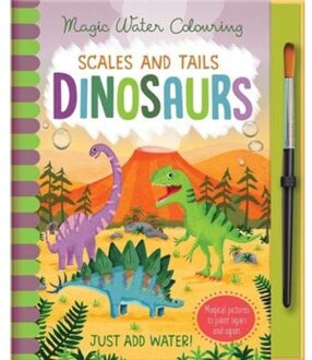Scales And Tails - Dinosaurs - Magic Water Colouring - Jenny Copper