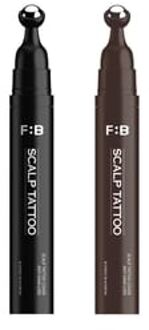 Scalp Tattoo - 2 Colors #Black