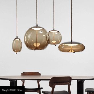 Scandinavian BROKIS Knot Pendant lamp Bedside Nordic Glass Lustre Pendant Lights Luminaria Decor Hanging Lamp light fixtures