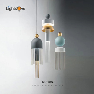 Scandinavian creative restaurant bar pendant lamp macaron bedside small cafe decoration pendant lights
