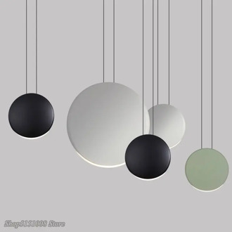Scandinavian modern pendant lights minimalist living room dining room pendant lamp bar creative Crescent light Lighting Fixtures