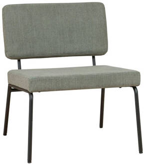 Scandinavische fauteuil Espen groen gerecyclede stof