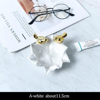 Scandinavische Stijl Keramische Bowls Accessoires Snack Snoep Creatieve Opbergvak Ornamenten Bruiloft Decoratie Ambachten Dressoir Ring Plaat LDPHS123-2