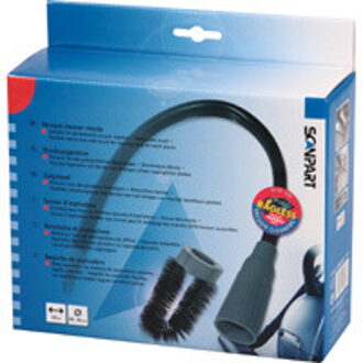 Scanpart Cleanflex Flexibele Spleetzuigmond Met Borstel