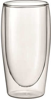 Scanpart dubbelwandige koffieglazen 350 ml 2 stuks Koffie accessoire Transparant
