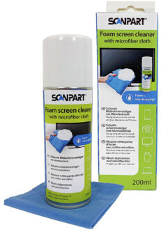 Scanpart Foam TV cleaner 200ml TV accessoire Groen