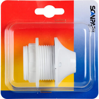 Scanpart lamp fitting E27 wit met ring