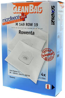 Scanpart Stofzuigerzak Fleece (Doos) Rowenta M149row19