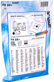 Scanpart Stofzuigerzakken Ph88+ 4 Stuks