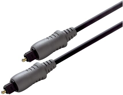 Scanpart Toslink optical audio kabel 1,5m Optische kabel Zwart