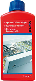 Scanpart vaatwasser reiniger 250ml Vaatwassers accessoire Wit