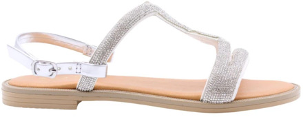 Scapa Stijlvolle platte sandalen voor vrouwen Scapa , Gray , Dames - 41 Eu,38 Eu,36 Eu,37 Eu,39 Eu,40 EU