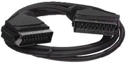 SCART 02LC SCART-kabel 1,5 m SCART (21-pin) Zwart
