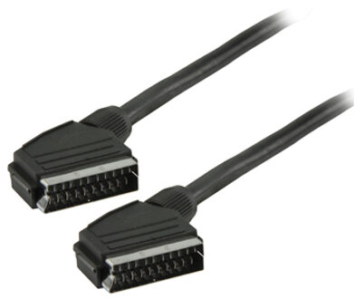 SCART 03 SCART-kabel 1,5 m SCART (21-pin) Zwart
