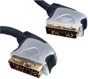 Scartkabel 21 pins hoge kwaliteit 0,75m