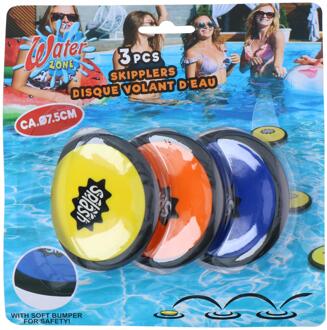Scatch Skippler Waterschijf Frisbee - Verschillende Kleuren - 3 stuks