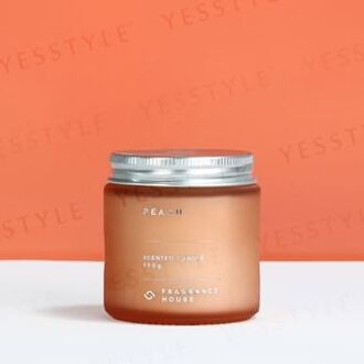 Scented Poured Candle Peach 200g