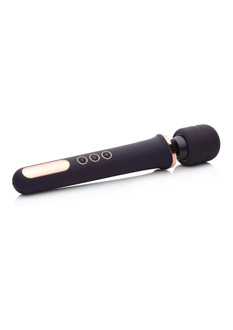 Scepter - Siliconen Wand Massager - Zwart - Scepter - Siliconen Wand Massager - Zwart