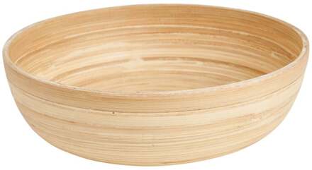 Schaal bamboe - ⌀25 cm