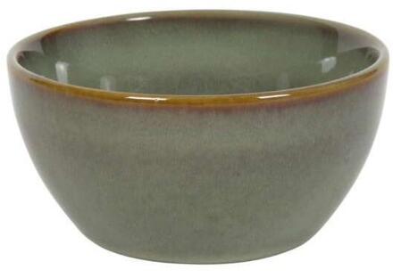 Schaal Ocean mint brown Ø12x4cm bruin