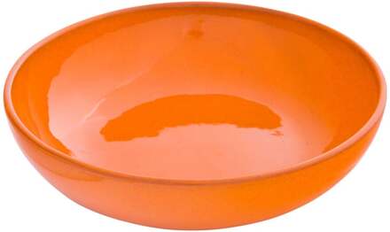 Schaal Selena - oranje - 22 cm