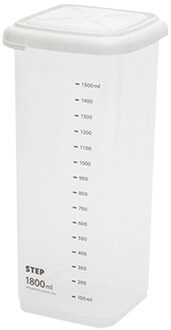 Schaal Transparante Verzegelde Kan Opbergdoos Plastic Verzegelde Blikken Keuken Opbergdoos Transparant Voedsel Bus Houden Verse Jar # J2s