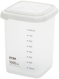 Schaal Transparante Verzegelde Kan Opbergdoos Plastic Verzegelde Blikken Keuken Opbergdoos Transparant Voedsel Bus Houden Verse Jar # J2s