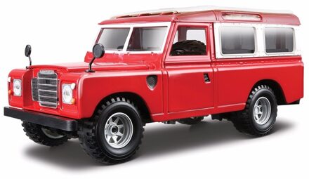 Schaalmodel Land Rover 110 1:24 Rood