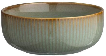 Schaaltje Camille - - Ø16,5 Cm - Stoneware - Groen - B6.5 Cm