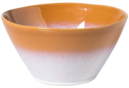 Schaaltje roots middel - oranje - ø15.7x8.2 cm