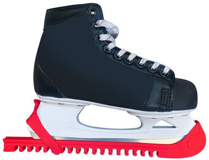 Schaatsen Blade Guard Plastic Schaatsen Laarzen Bescherming Uit Ijs Bescherm Guard rood