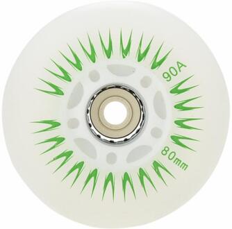 Schaatsen Flash Roller Wielen Remmen Rolschaatsen Wiel Led Sliding Skate Wielen 80Mm Inline Schaatsen Knipperen Wiel 09