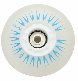 Schaatsen Flash Roller Wielen Remmen Rolschaatsen Wiel Led Sliding Skate Wielen 80Mm Inline Schaatsen Knipperen Wiel 12