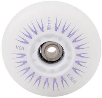 Schaatsen Flash Roller Wielen Remmen Rolschaatsen Wiel Led Sliding Skate Wielen 80Mm Inline Schaatsen Knipperen Wiel 18