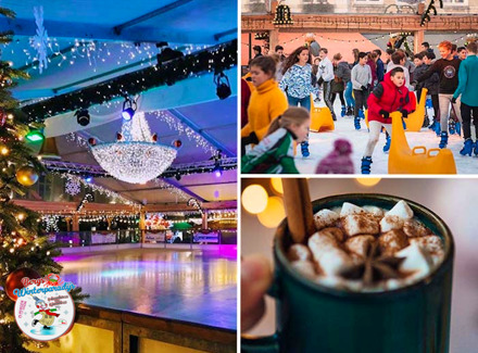 Schaatsen incl. huur, zakje chips + consumpties bij Bergs Winterparadijs