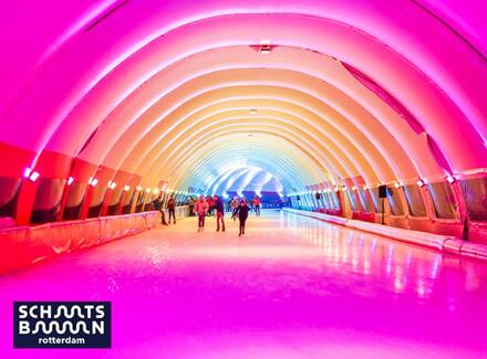 Schaatsen op Schaatsbaan Rotterdam