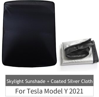 Schaduw Netto Voor Tesla Model Y Glas Dak Zonnescherm Auto Dakraam Blind Shading Netto