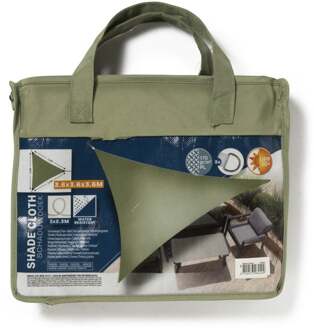 Schaduwdoek driehoek - groen - 360x360x360 cm