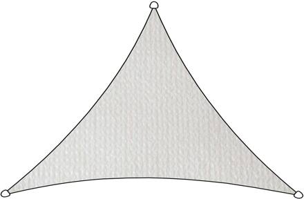 Schaduwdoek Iseo driehoekig 3x2,5x2,5 m HDPE wit