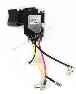 Schakelaar 6507715 650771-5 Voor Makita DTD149 Dtd 149 Draadloze Impact Srcew Driver Boor Onderdelen