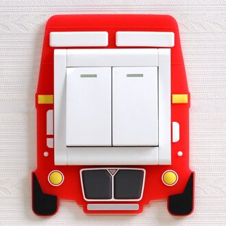 Schakelaar Outlet Muursticker Lichtgevende Schakelaar Cover Muur Diy Decoratie Fluorescent Glow In The Dark Kid Kamer Schakelaar Beschermende Bus