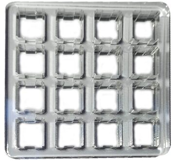Schakelaar Tester Base Transparant Acryl Plaat Voor Cherry Mx Switch Opslag Display Board Tester Basis 2