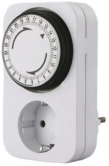 Schakelklok Analoog Dagprogramma 3680 W IP20 Continubedrijf Bachmann 852.101