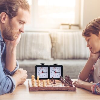 Schaken Klok Game Timer Digitale Quarz Multifunctioneel Schaken Klok Count Up Down Timer